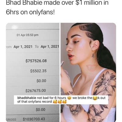 bhad bhabie onlyfans leaks|Bhad Bhabie ‘breaks OnlyFans record’ after making $1m in six。